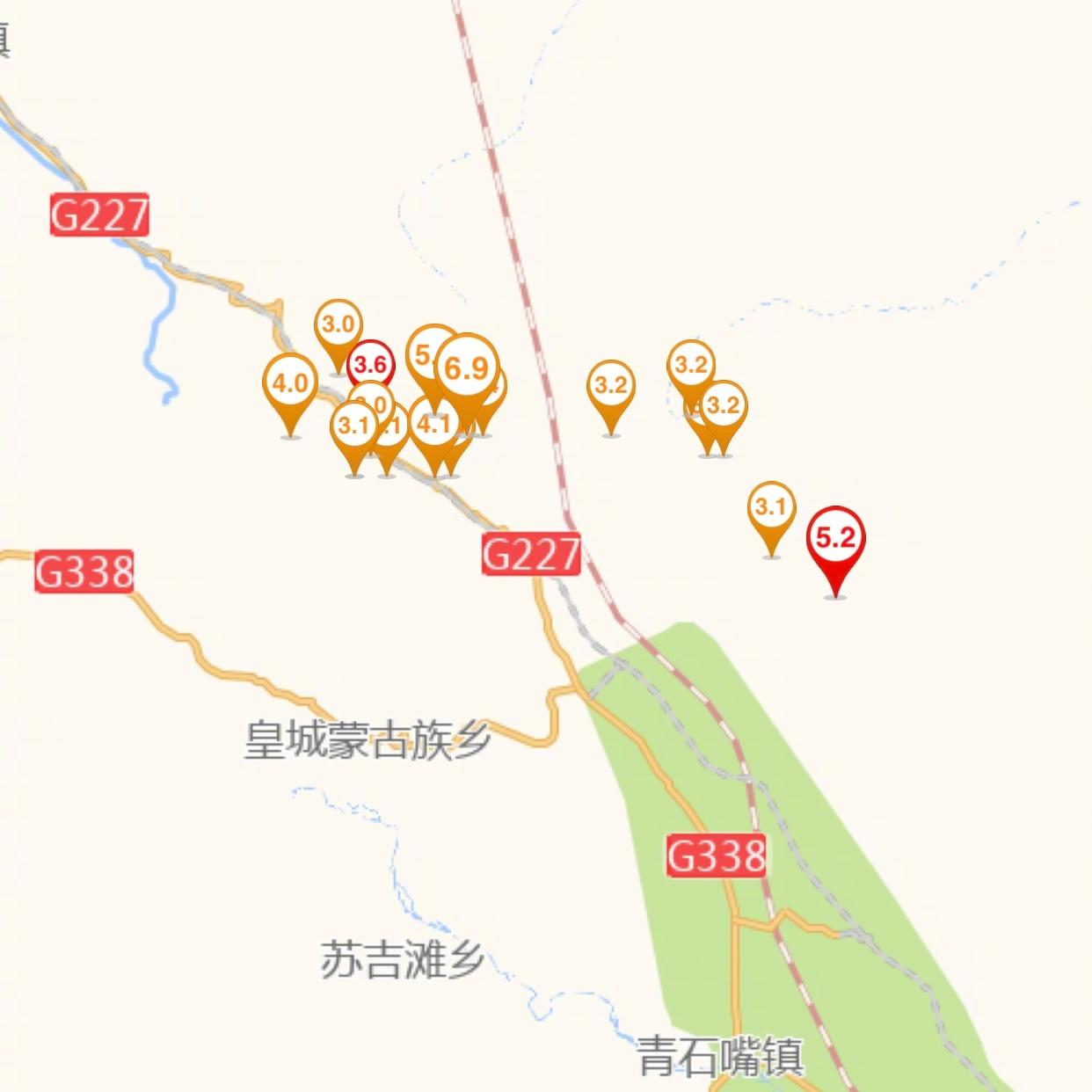 地震网最新地震动态实时更新报告