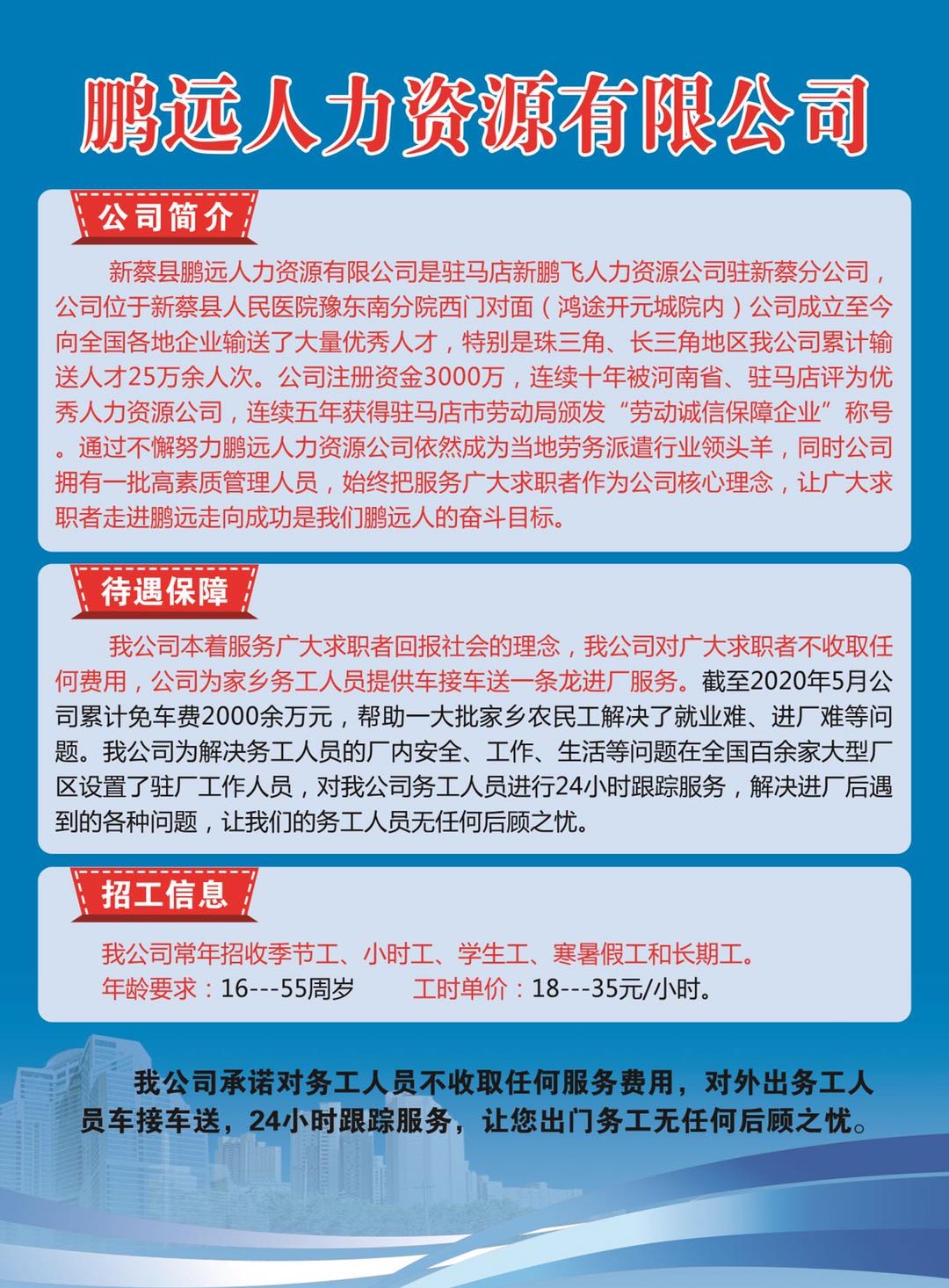 鹏劳人力资源有限公司招聘盛启，人才汇聚，共谋发展